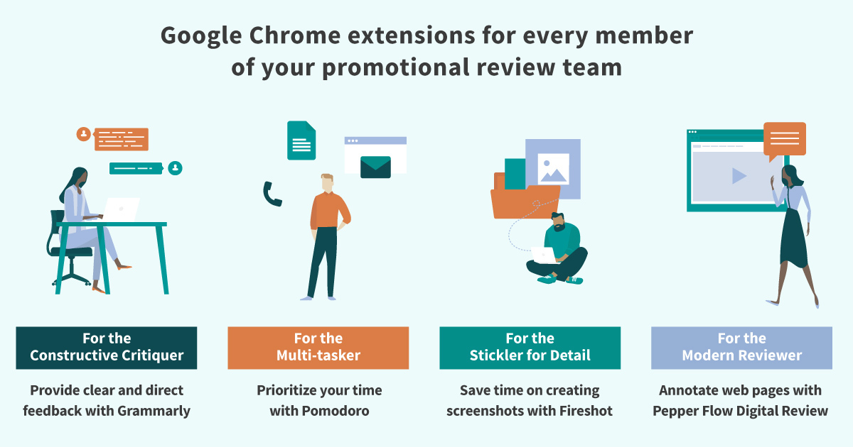 5 google chrome extensions for your promotional review team