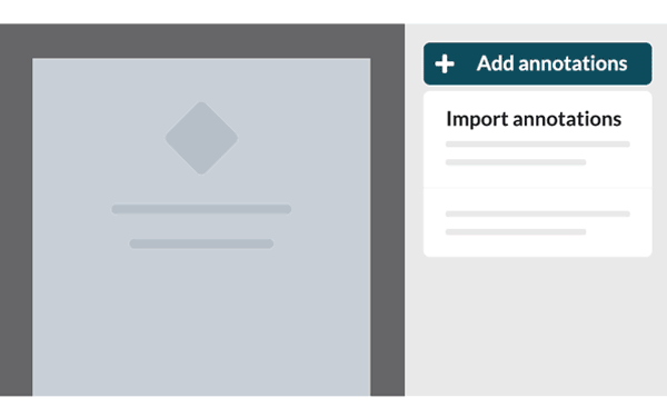 important annotation feature places all unresolved annotations from the previous version onto the new document