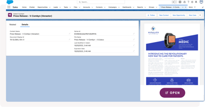 salesforce screenshot nov 2022